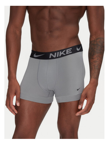 Nike Комплект 3 чифта боксерки 0000KE1156 Черен