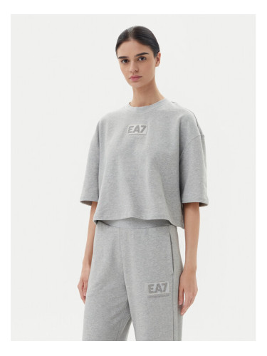 EA7 Emporio Armani Тишърт 7W000177 AF12473 O8002 Сив Loose Fit