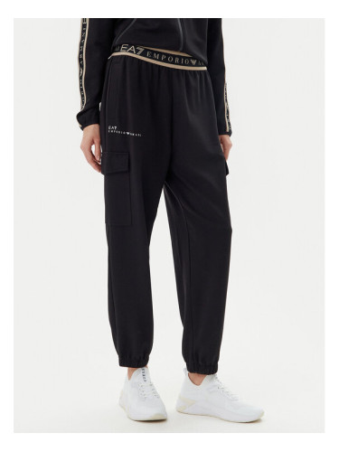 EA7 Emporio Armani Долнище анцуг 7W000282 AF12501 UC001 Черен Loose Fit