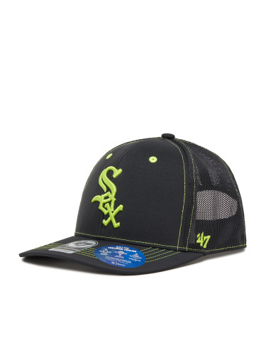 Шапка с козирка 47 Brand MLB Chicago White Sox XRAY ’47 TRUCKER B-XRAYD06BBP Черен