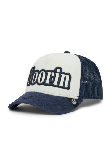 Шапка с козирка Goorin Bros Full Flavor 101-2015-NVY Тъмносин