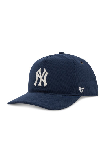 Шапка с козирка 47 Brand MLB New York Yankees Thin Cord ’47 HITCH LC B-TCDLC17IWP Тъмносин