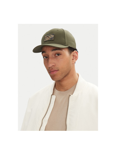 Шапка с козирка Alpha Industries Crew Camo 156903 Зелен