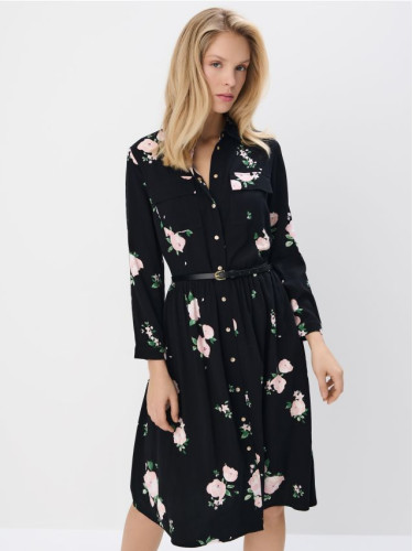 Mohito - Миди рокля тип риза - черен