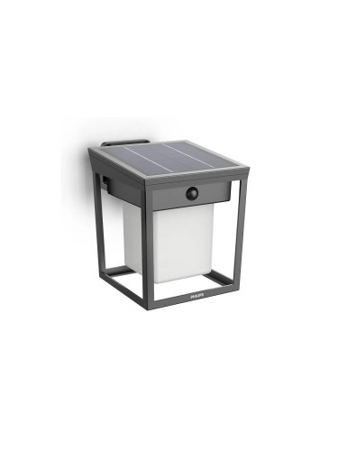 Philips LED соларен стенен фенер BLAISE LED/1,5W/3,7 3000K IP44