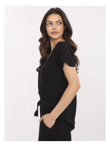 Blouse-D73761M11171B-black