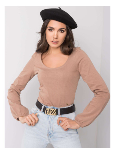 Blouse-TW-BZ-G-082.98-dark beige