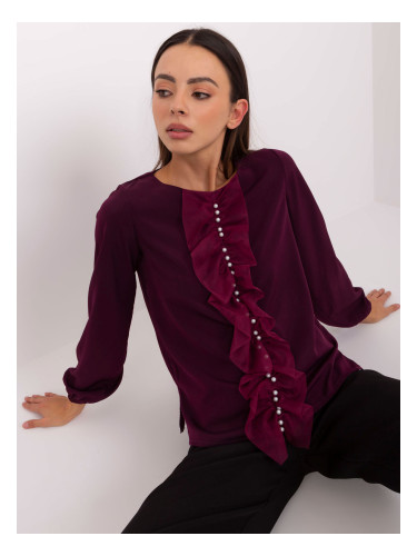 Blouse-LK-BZ-506673.36-dark purple