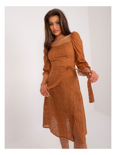 Dress-LK-SK-509372.45-light brown