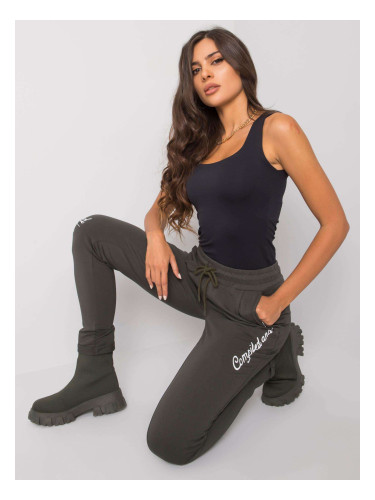 Sweatpants-RV-DR-7076.21-dark khaki