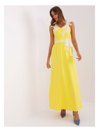Dress-LK-SK-506640.05P-yellow