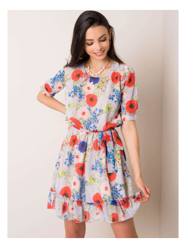 Dress-LK-SK-507626.70-light gray