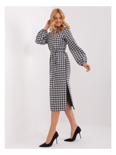 Dress-LK-SK-509516.04-white-black