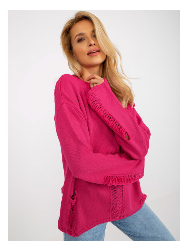 Sweater-BA-SW-8043.08X-Fuchsia