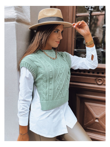 Sweter damski CELESTIA miętowy Dstreet