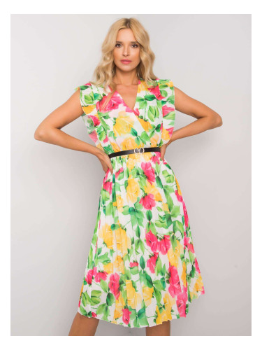 Dress-DHJ-SK-13198-1.75-white-pink