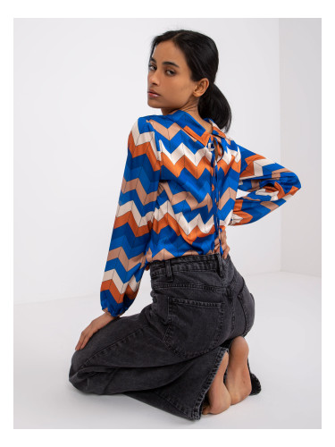 Blouse-DHJ-BZ-12311.49P-dark blue