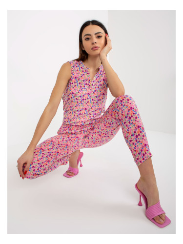 Pants-D73770M61869J-pink