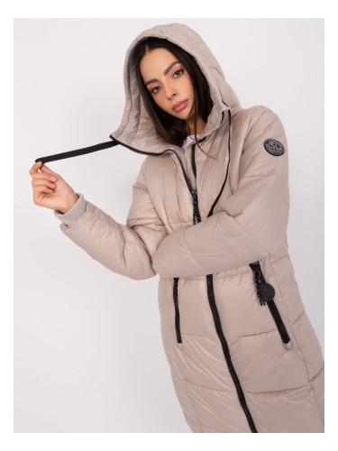 Coat-D50048X44518B3-beige