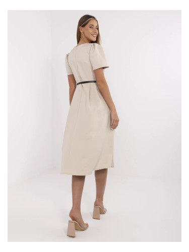 Dress-MI-SK-A2328.41-beige