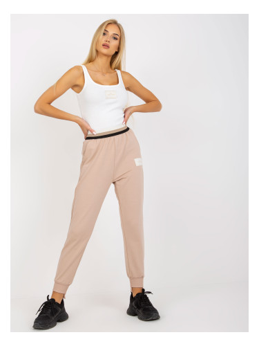 Sweatpants-TW-DR-OB030.57-beige
