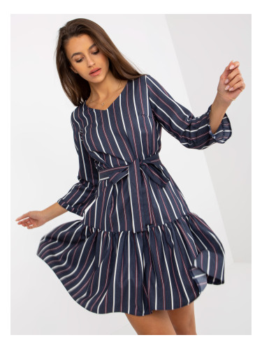 Dress-LK-SK-507973.58P-navy blue