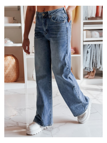 Дамски дънки широки джобове BAGTRENDY