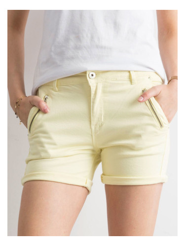 Shorts-JMP-SN-759-4.13P-Light Yellow