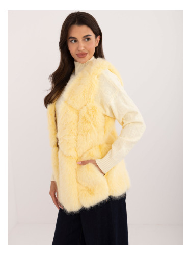 Vest-AT-KZ-2375.00P-Light Yellow