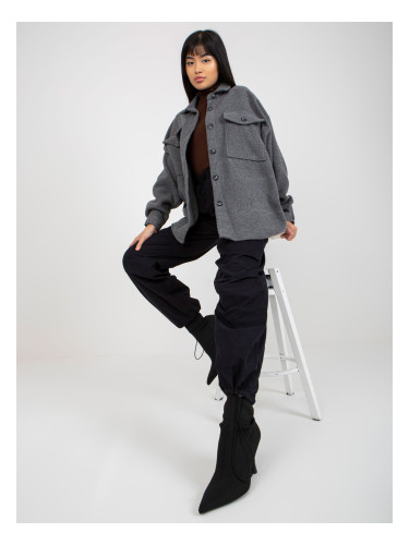 Shirt-DN-KS-4005.99P-dark gray