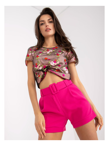 Shorts-DHJ-SN-15776.01P-Fuchsia