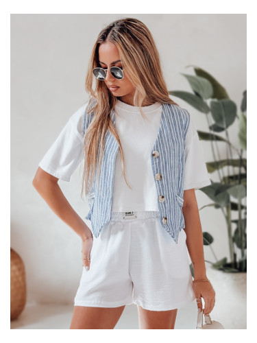 Дамски бели шорти OWN STYLE