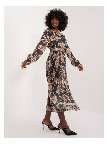 Dress-DHJ-SK-13928.42-black-beige