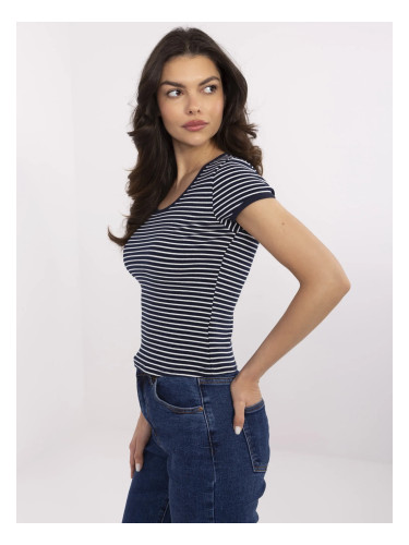 Blouse-NM-BZ-R61850.34-navy blue