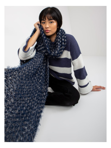 Scarf-AT-SZ-3710.88-navy blue