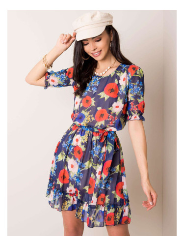 Dress-LK-SK-507626.70-navy blue