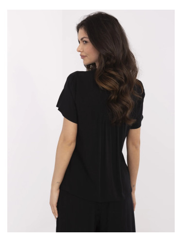 Blouse-D73761M11173A-black