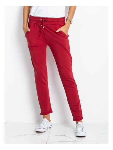 Sweatpants-RV-DR-3698.09X-burgundy