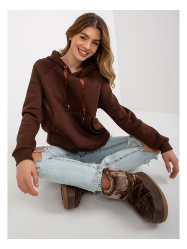 Sweatshirt-TW-BL-BL-1003.95P-dark brown