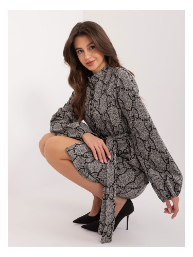 Dress-LK-SK-509526-1.06-grey-black