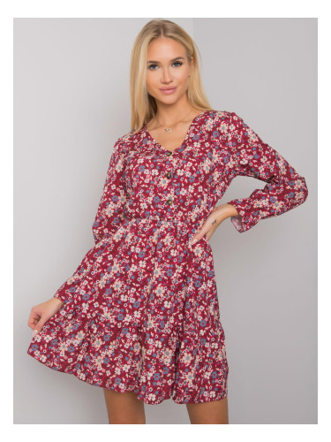 Dress-TW-SK-BI-25624.20P-burgundy