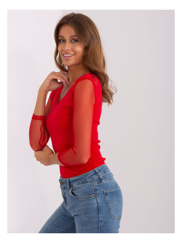 Blouse-RV-BZ-7839.88P-red