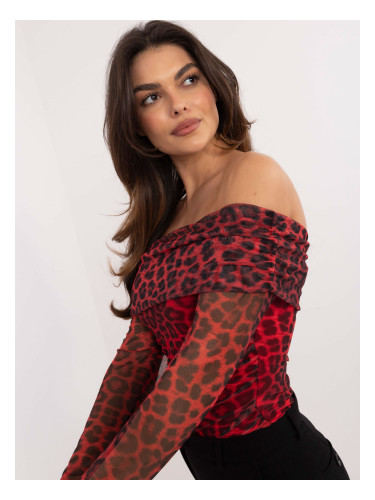 Blouse-DHJ-BZ-18701.59-red