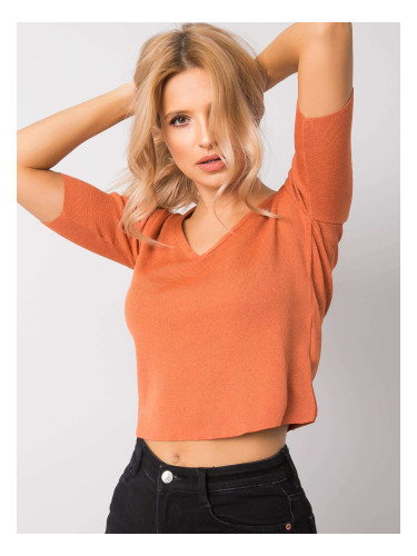 Blouse-234-BZ-BS142.11-dark orange