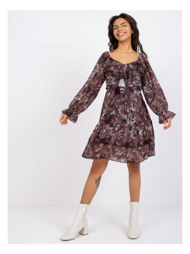Dress-TW-SK-BI-1195-1.39-dark brown
