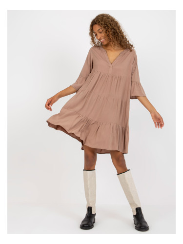 Dress-D73761M30214A3-dark beige