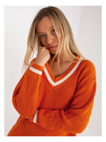 Sweater-LC-SW-8023.55P-Dark Orange