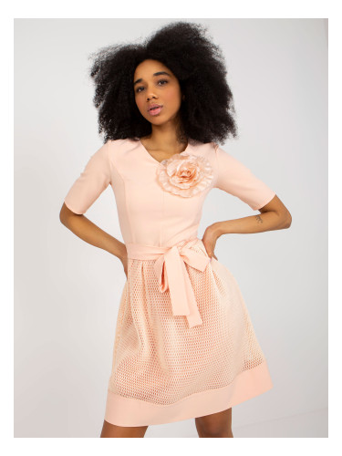 Dress-LK-SK-506551.76P-Peach