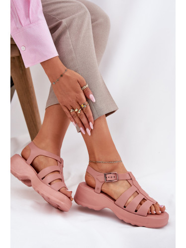 Дамски сандали с аромат ZAXY NN285038 Мръсно розово