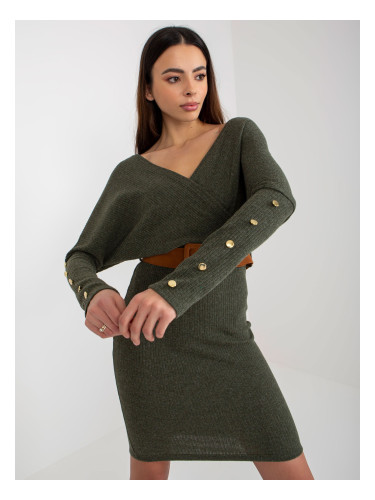 Dress-TW-SK-BE-BQ183.19-khaki